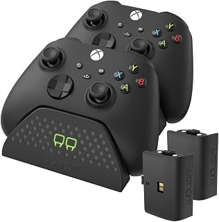 Venom Twin Charging Dock with 2 x Rechargeable Battery Packs - Black (Xbox Series X & S/Xbox One)