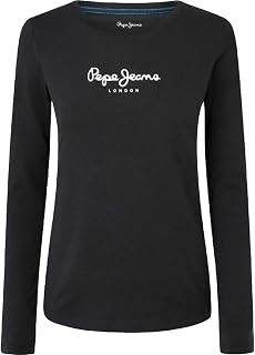 Pepe Jeans New Virginia Women's Slim Fit Long Sleeve T-Shirt