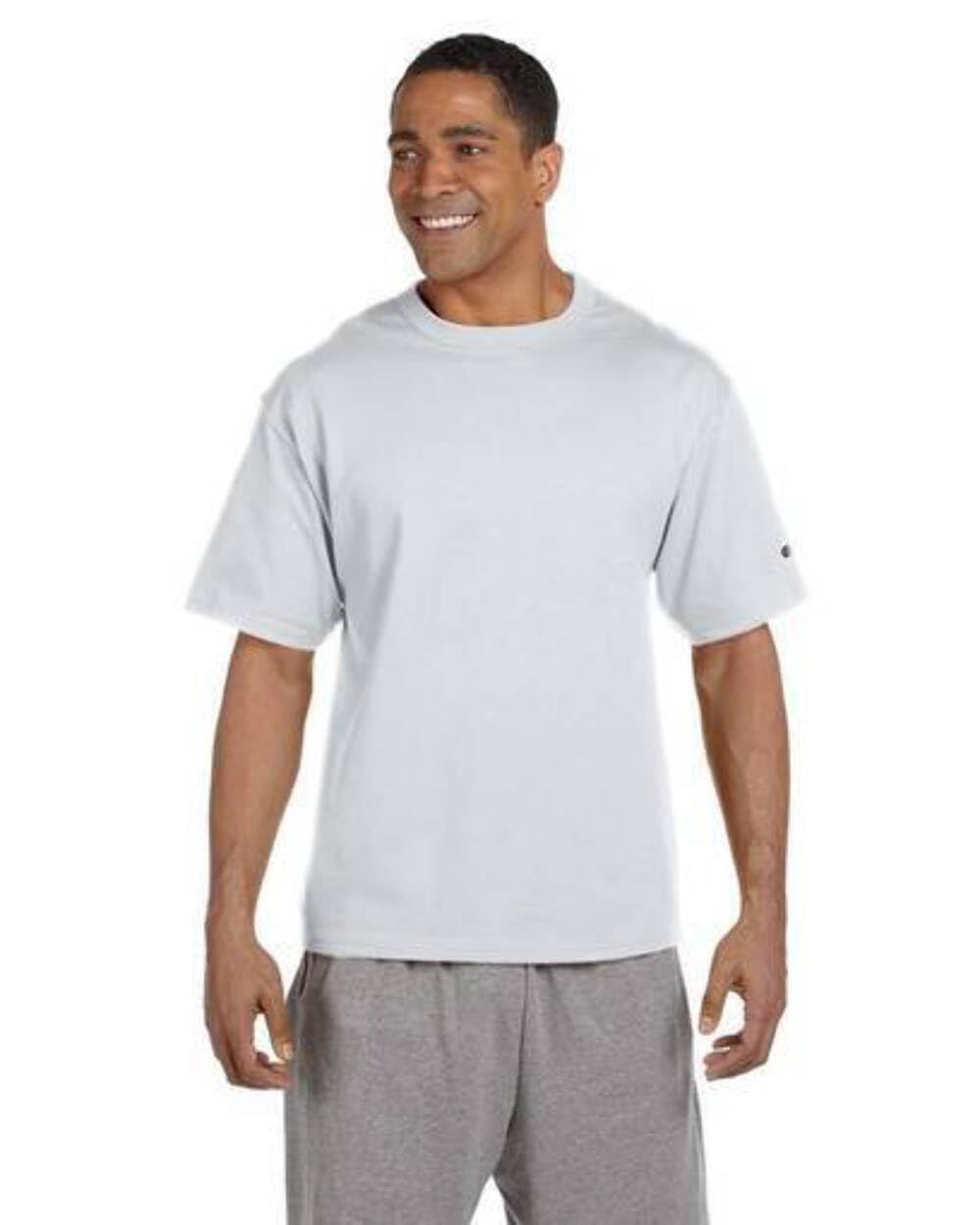 Champion Men's T-Shirt, 100% Cotton Tee, Crewneck Tee, Short-Sleeve Shirts for M