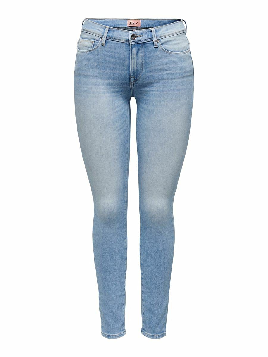 Only Jeans Skinny da Donna ONLSHAPE a Vita Media, vestibilità Skinny