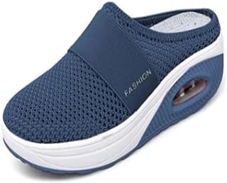 Women Slippers Open Toe Flat Sandals Platform Wedge Sandals Non Slip Beach Sandals Casual Flip Flops