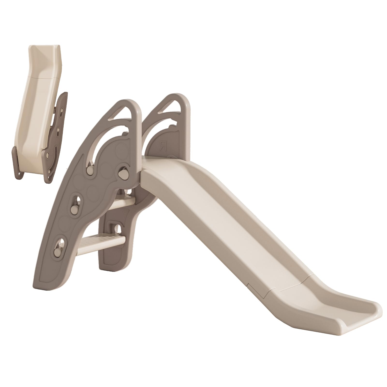 Toddler Slide Large Play Climber Slide PlaySet with Extra Long Slipping Slope In