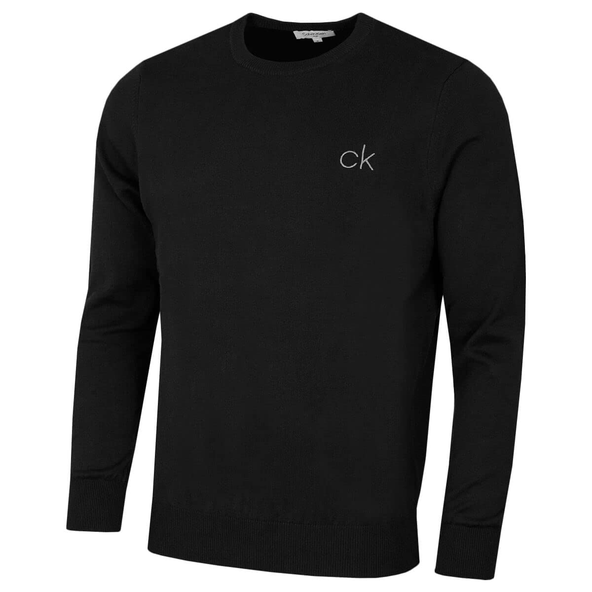 Calvin Klein Mens 2026 Durable Comfort Crew Neck Tour Golf Sweater