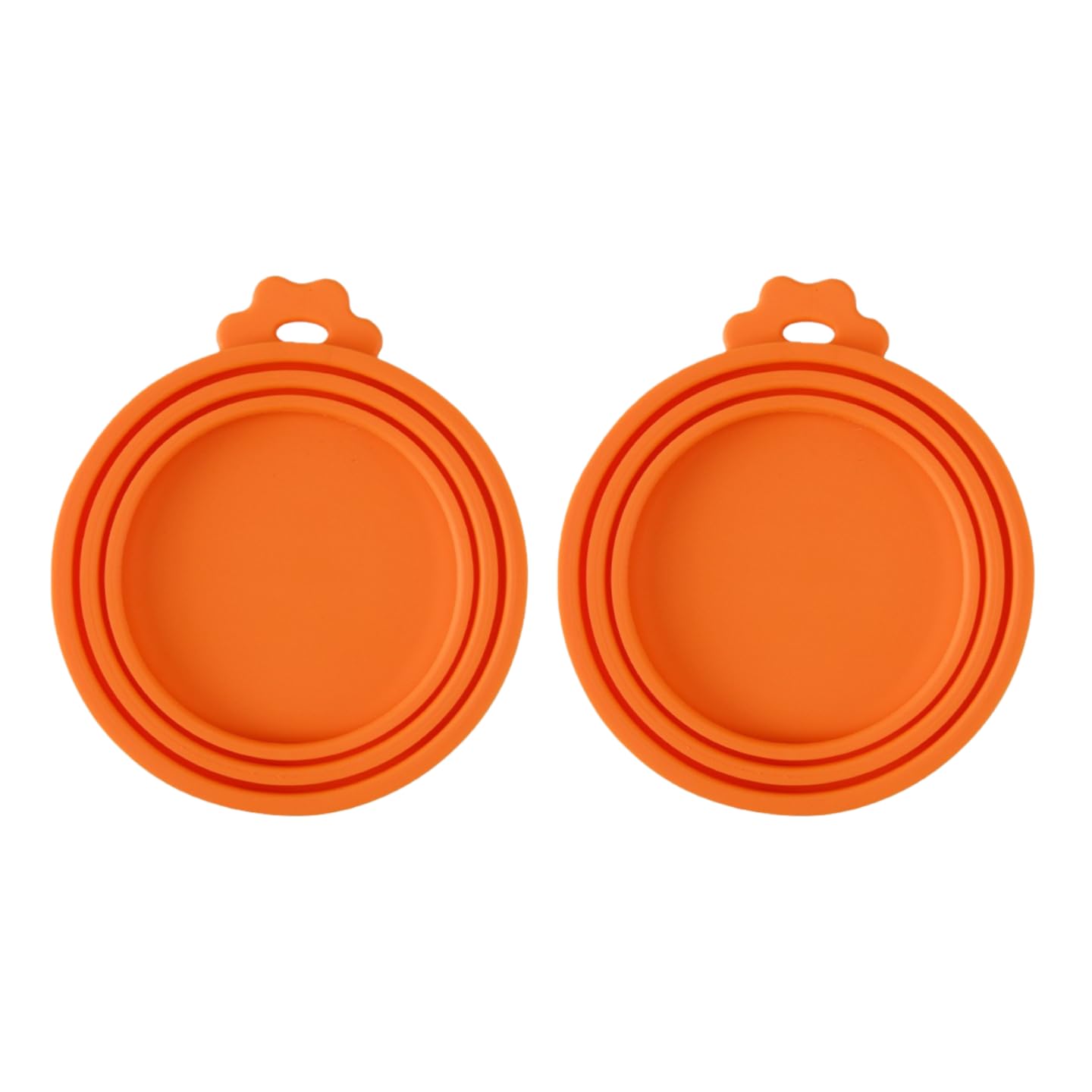 2 Packs Pet Food Can Lids, Cute Dishwasher Safe Tin Lid, Can Cover Most Standard