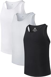 DAVID ARCHY Men's Long-Sleeved Cotton Undershirt Basic Underwear Slim Fit Ultra-Comfortable Long Sleeves