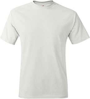 Hanes 6.1 oz. Tagless T-Shirt (5250T) White, 2XL (Pack of 12)