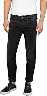 Replay Men's Anbass Slim-Fit Hyperflex Color X-Lite Jeans with Stretch