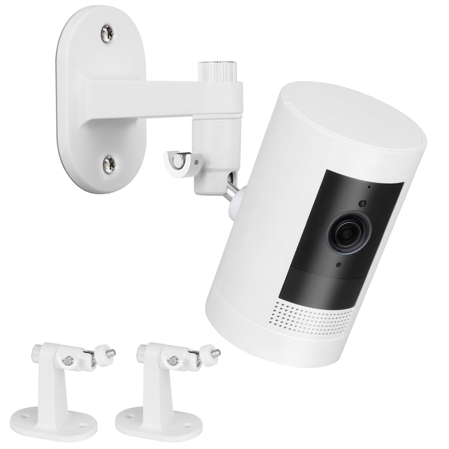 2Pack Adjustable Security Wall Mount Bracket for Ring Stick Up Cam & Ring Outdoo