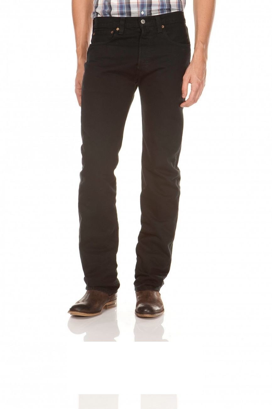 Levi's Men's Jeans 501 Original with Button Placket, Straight Fit