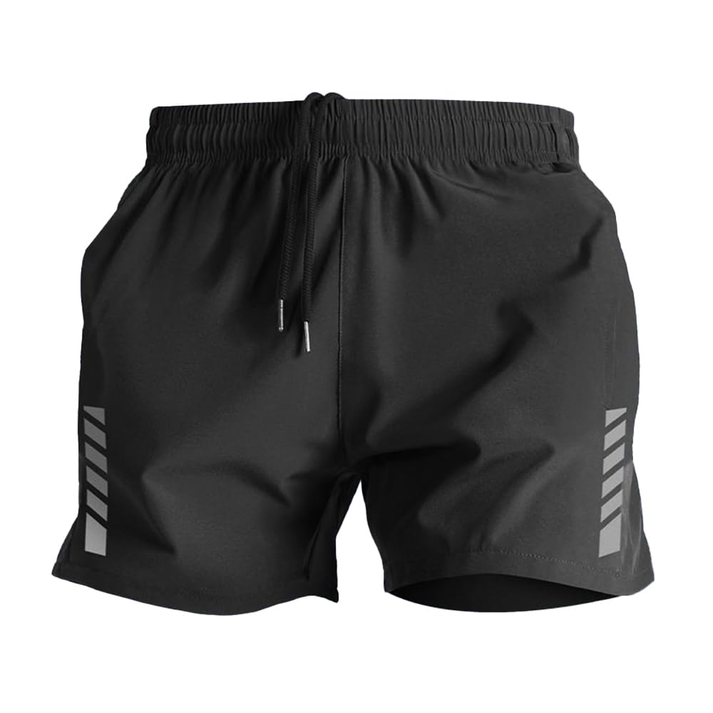 Men's Quick-Dry Athletic Shorts - Breathable, Lightweight, High Stretch