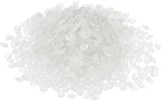5000pcs Glow Lock 3-5mm Glow in the Dark Pebbles Decoration Luminous Stone Decoration DIY Decoration White for Garden, Pot, Aquarium