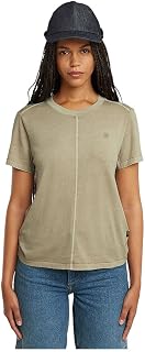 G-STAR Women's Overdyed Front Seam Top