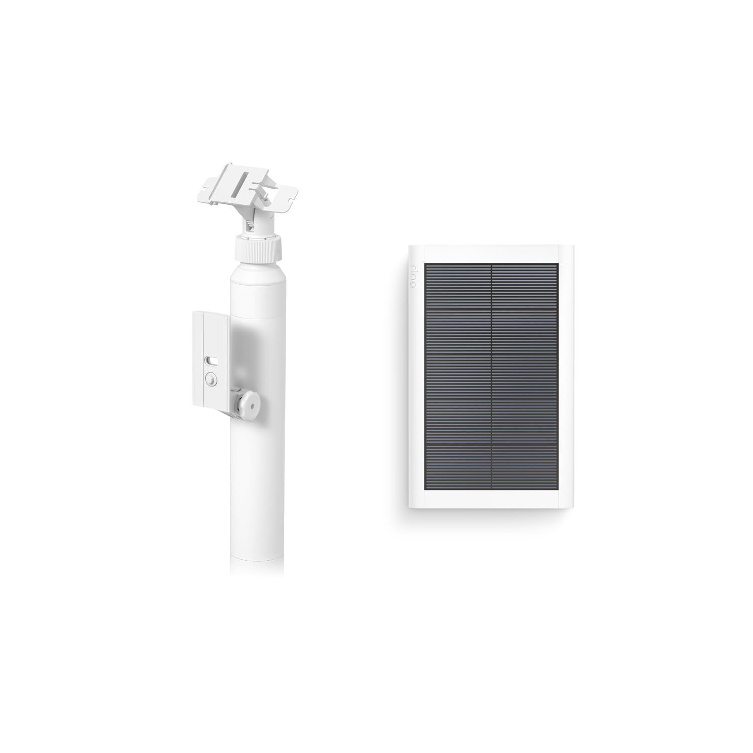 All-New Ring Stake Mount for Cameras and Solar Panels with Ring Small Solar Pane