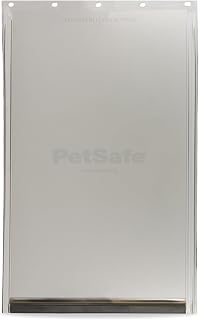 PetSafe Freedom Replacement Pet Door Flap, Non-Toxic Material, Size Large | Weather-Resistant Flap W/ Magnetic Closure, 10 1/8" x 16 7/8" Opening, Fits PetSafe Extreme Weather & Wall Doors