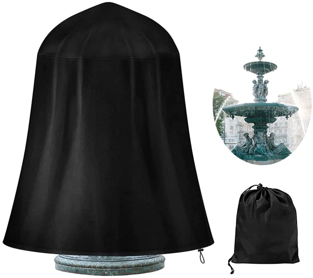 Fonzci Fountain Cover D36 x H42 Statue Protective Cover Outdoor Garden Fountain 