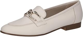 Caprice Ladies Leather Block Heel Loafers