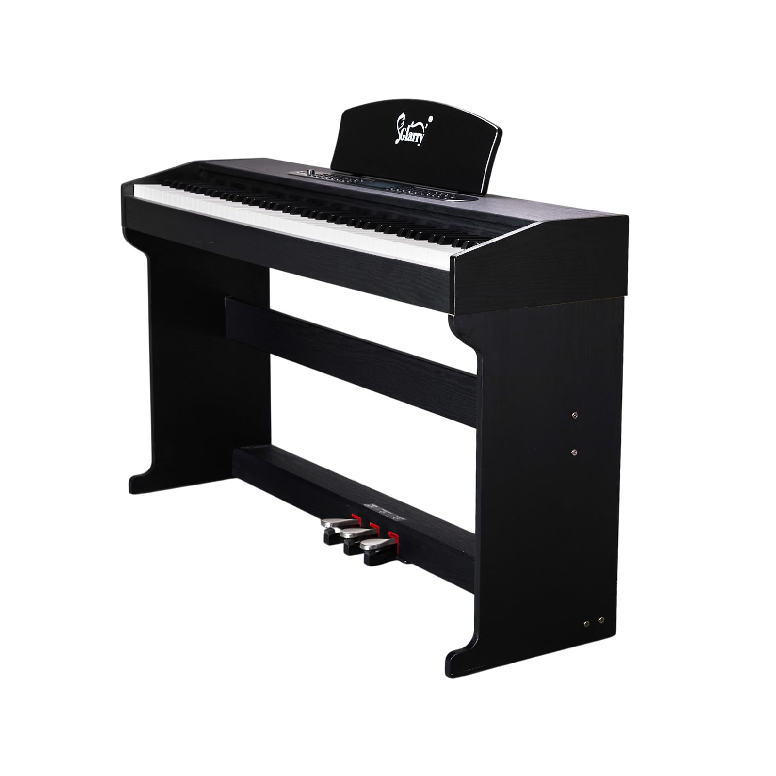 Glarry Digital Piano 88 Weighted Keys, 88 Key Keyboard Fully Weighted for Beginn