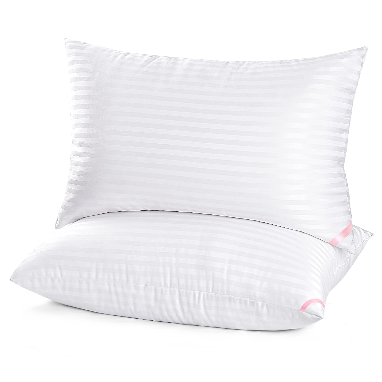 EIUE Hotel Collection Bed Pillows for Sleeping 2 Pack Queen Size，Pillows for Sid