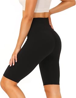 SIMIYA Cycling Shorts Women High Waist Tummy Control Gym Shorts