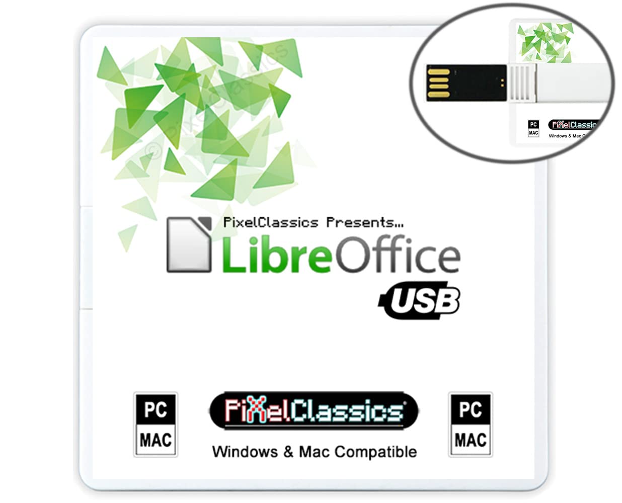 LibreOffice Office Suite 2026 on USB | Compatible with Microsoft Office Word, Ex