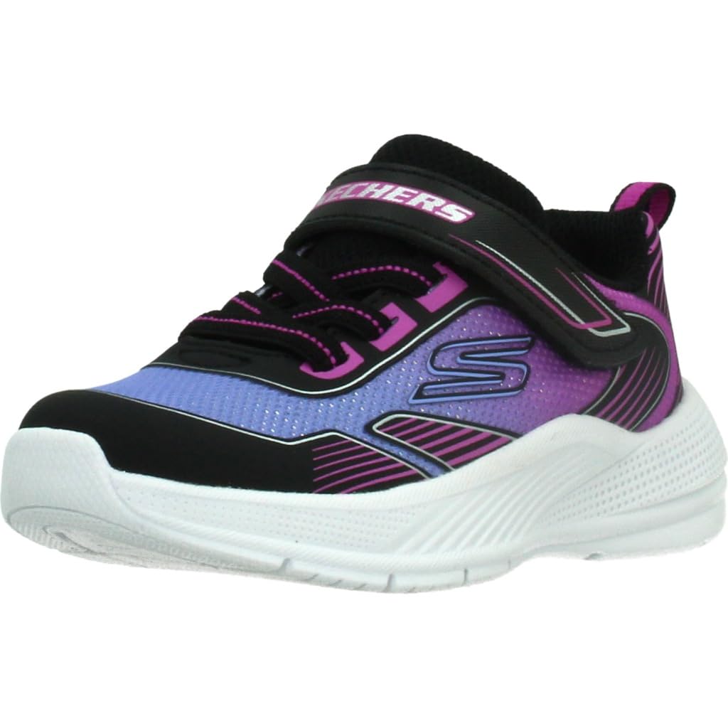 Skechers Girls' Microspec Advance Oasis Poi Trainers