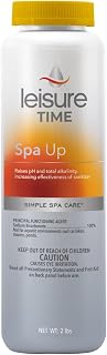 Leisure Time 22339A, Spa Up, 2 lbs | Prevents Corrosion and Equipment Damage; Compatible with Various Sanitizers; Increases Water pH and Alkalinity