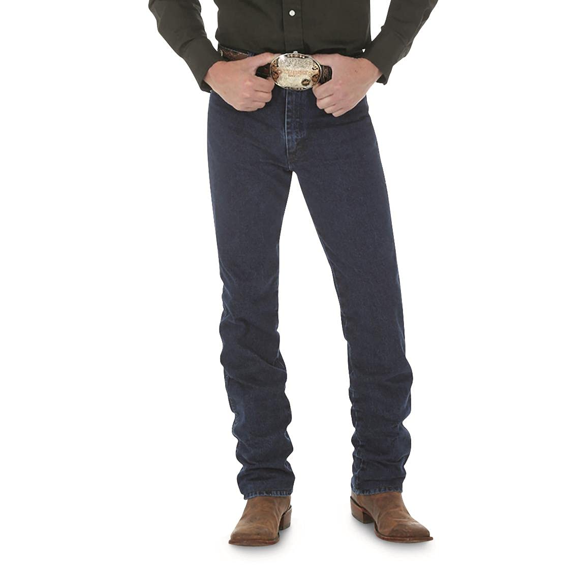 Wrangler Jeans 936 de corte vaquero para hombre, corte ajustado, prelavados, pie