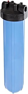 Pentair Pentek 150233 Big Blue Whole House Filter Housing, 1" NPT 20-Inch | HFPP Cap with Pressure Relief; 1 in NPT Ports; Fits Any 20 x 4.5 in Cartridge; NSF/ANSI 42 Certified; Cartridge Not Included