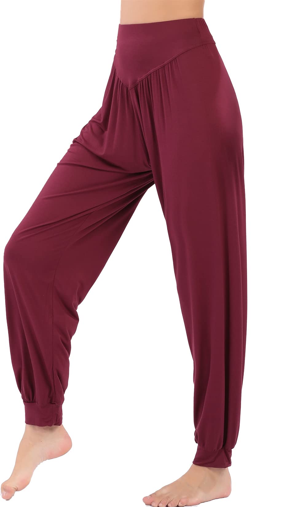 Hoerev Super Doux Modale Harem Yoga Pilates Spandex Pants