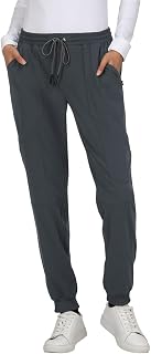 KOI Next Gen Women's 7 Pocket Good Vibe Jogger Scrub Pants with 4-Way Stretch and Elastic Waistband