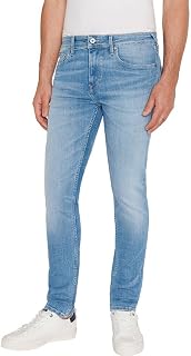 Pepe Jeans Men Skinny FIT MID-Rise Jeans - Finsbury