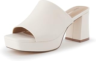 CUSHIONAIRE Women's Cupid Elegant Platform Sandal + Memory Foam and Wide Widths Available
