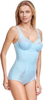 Susa Damen Body Mit Elastischer Spitze Latina Bodysuit Women