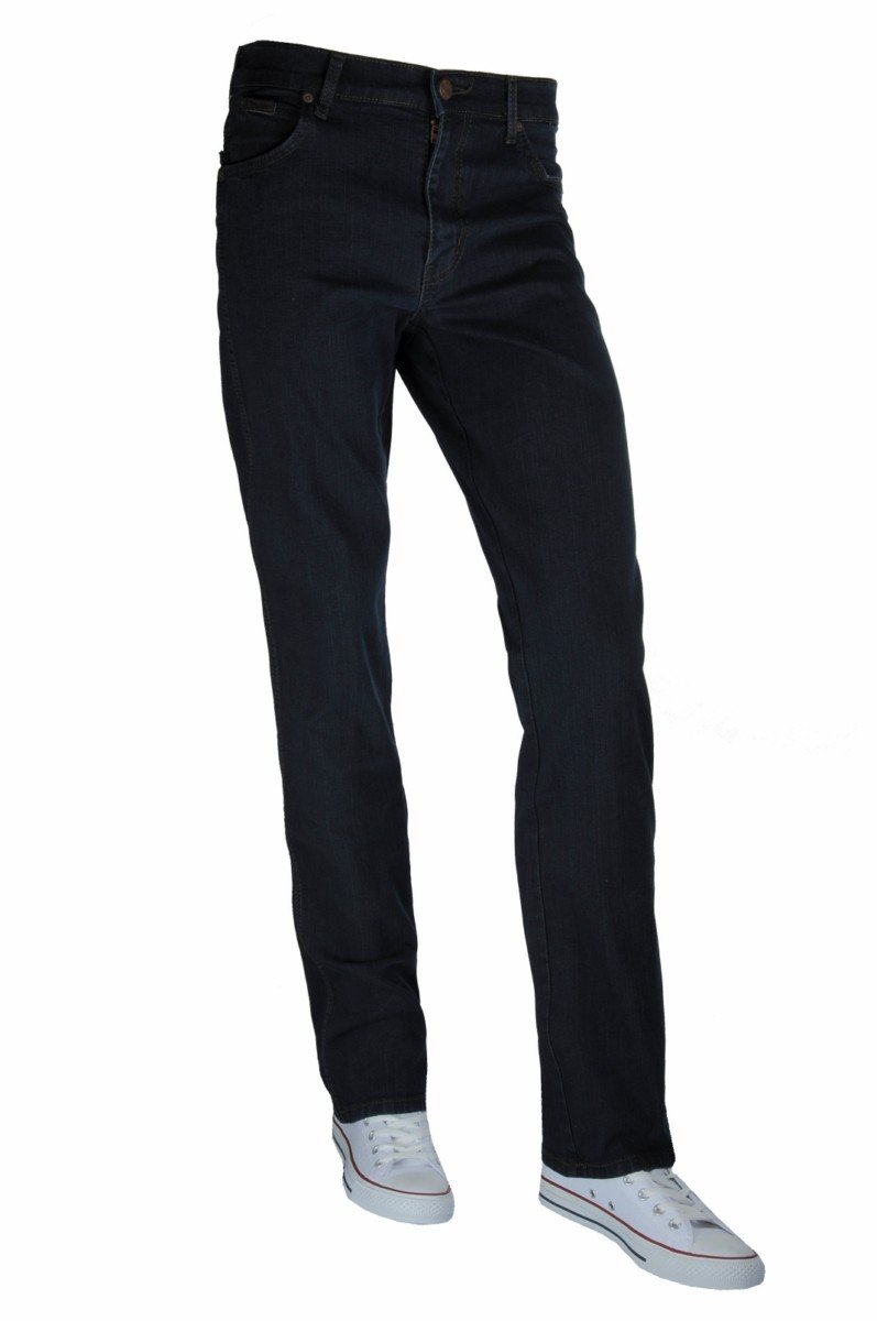 Wrangler - Jeans Men - Authentic Straight Fit - Texas - Black Overdye