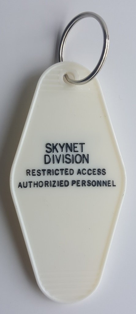 Skynet Division "RESTRICTED ACCESS AUTHORIZED PERSONNEL ONLY" Cyberdyne Systems 