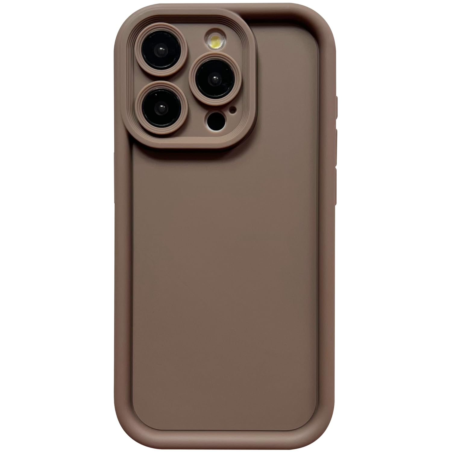 Puxicu Slim Case for iPhone 15 Pro, Enhanced Camera Protection, Shockproof Skin-