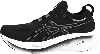 Asics Gel-Nimbus 26 Men's Running Shoes, French Blue/Electric Lime, 44.5 EU