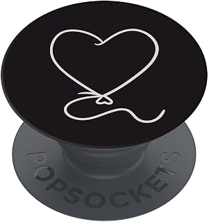 PopSockets | PopGrip | Ausziehbarer Halterung und Griff für Smartphones und Tablets | Fingerhalter Basic Heart Balloon