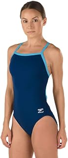 Speedo Women's Endurance+ Flyback Solid Adult One Piece Swimsuit Team Colours