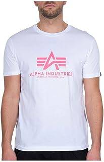 ALPHA INDUSTRIES Basic Neon Print Men's T-Shirt