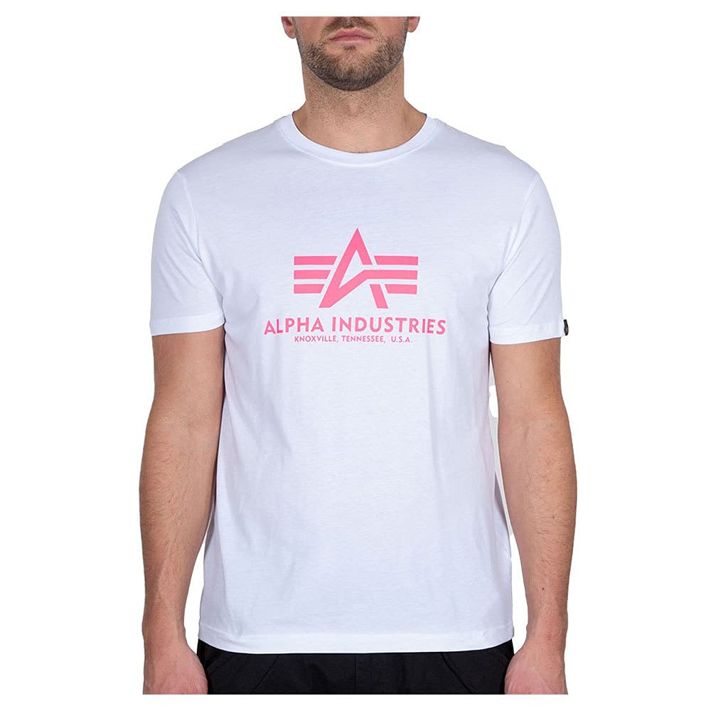 ALPHA INDUSTRIES Basic Neon Print Men's T-Shirt