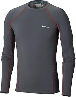 Columbia Midweight Stretch Long Sleeve Top, Underwear Thermal T-Shirt for Men