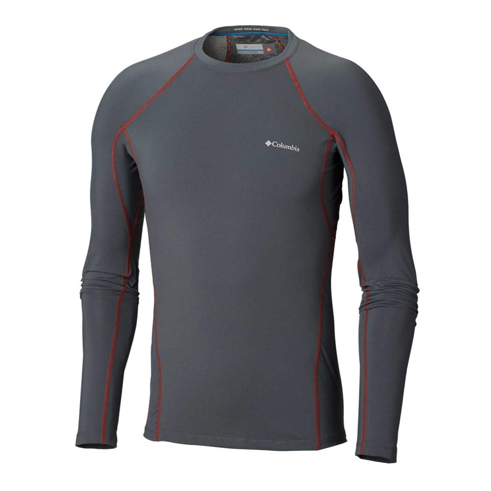 Columbia Midweight Stretch Long Sleeve Top, Underwear Thermal T-Shirt for Men
