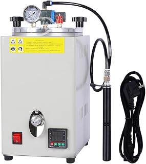 3L 350W Manual Wax Injection Machine, Digital Temperature Control Wax Injector (0-110) for Lost Wax Casting, Jewelry Moulds, Candle Making, Wax Seals & DIY Crafts(110V)