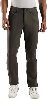 Calvin Klein Men's Move 365 Stretch Slim Fit Wrinkle Resistant Tech Woven Pant