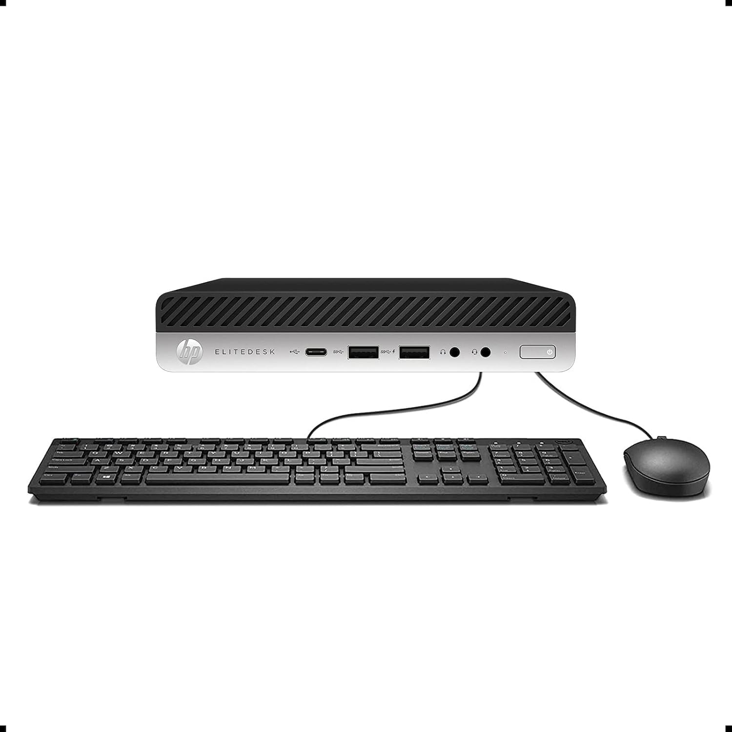 HP Elitedesk 800 G3 Mini Business Desktop (Intel Quad Core i5-6500T, 16GB DDR4 R
