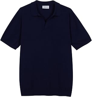Diana Studio Polo In Cotone Fresco Senza Botttoni Cotton for Men