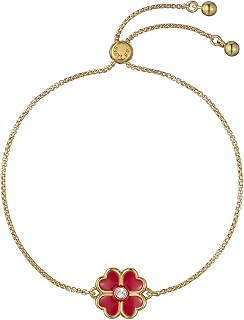 Ted Baker London Felicity - Braccialetto regolabile da donna con fiore smaltato