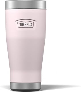 Thermos Icon Peony Pink Travel Coffee Tumbler (470ml) 7h Hot | 22h Cold