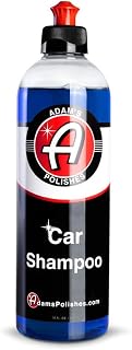 Adam's Car Shampoo (16oz) - pH Best Biodegradable Car Wash Soap for Foam Cannon, Spray Gun or Bucket - High Foam, Scratch-Free Auto Detailing for Cars, Trucks, RVs & Motorcycles